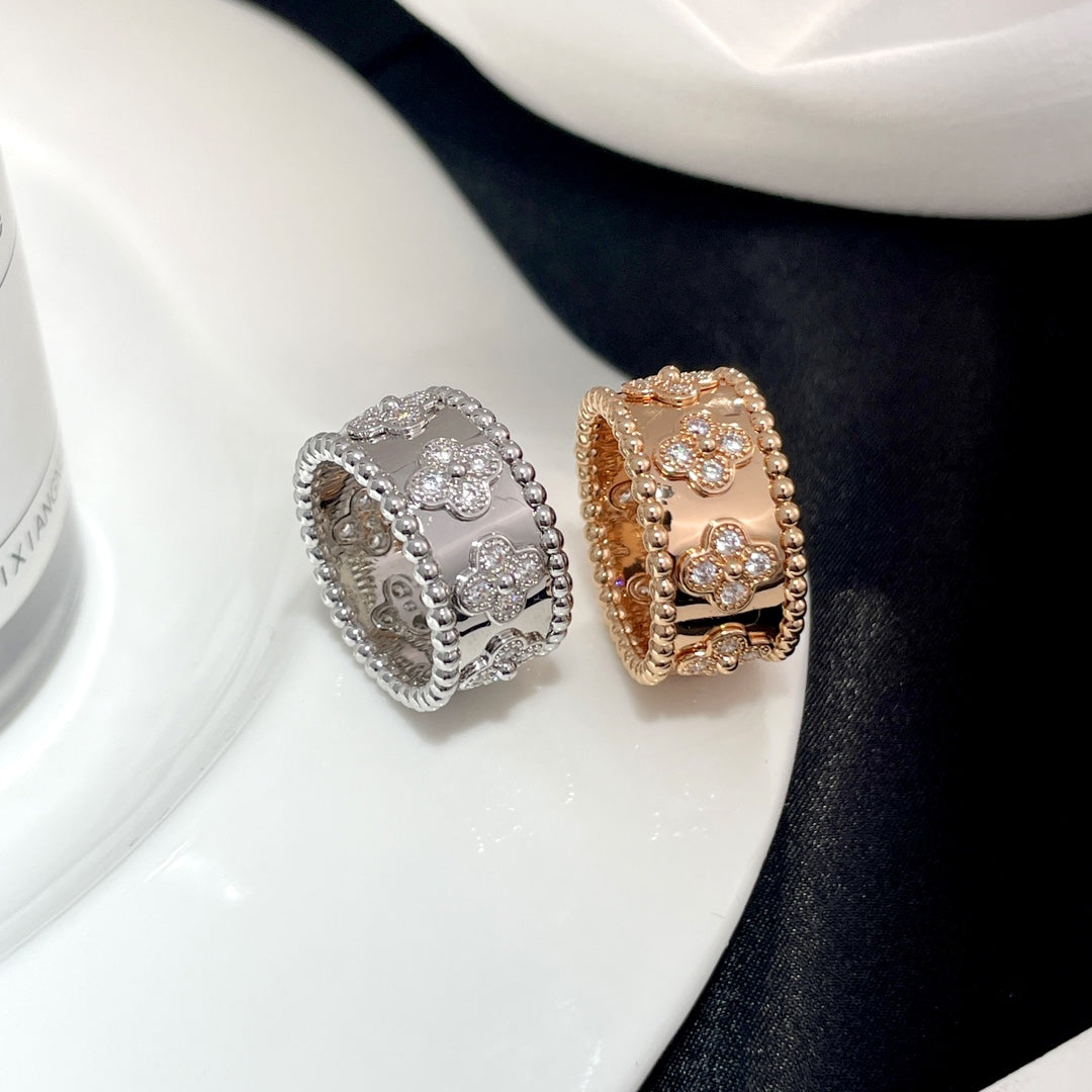 [⭐DORISW] PERLEE DIAMANT-RING GROSS