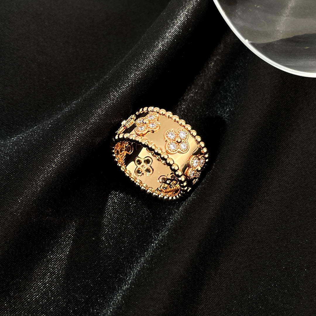 [⭐DORISW] PERLEE DIAMANT-RING GROSS