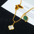 [⭐DORISW] LUCKY SPRING 5 MOTIF GOLD BRACELET