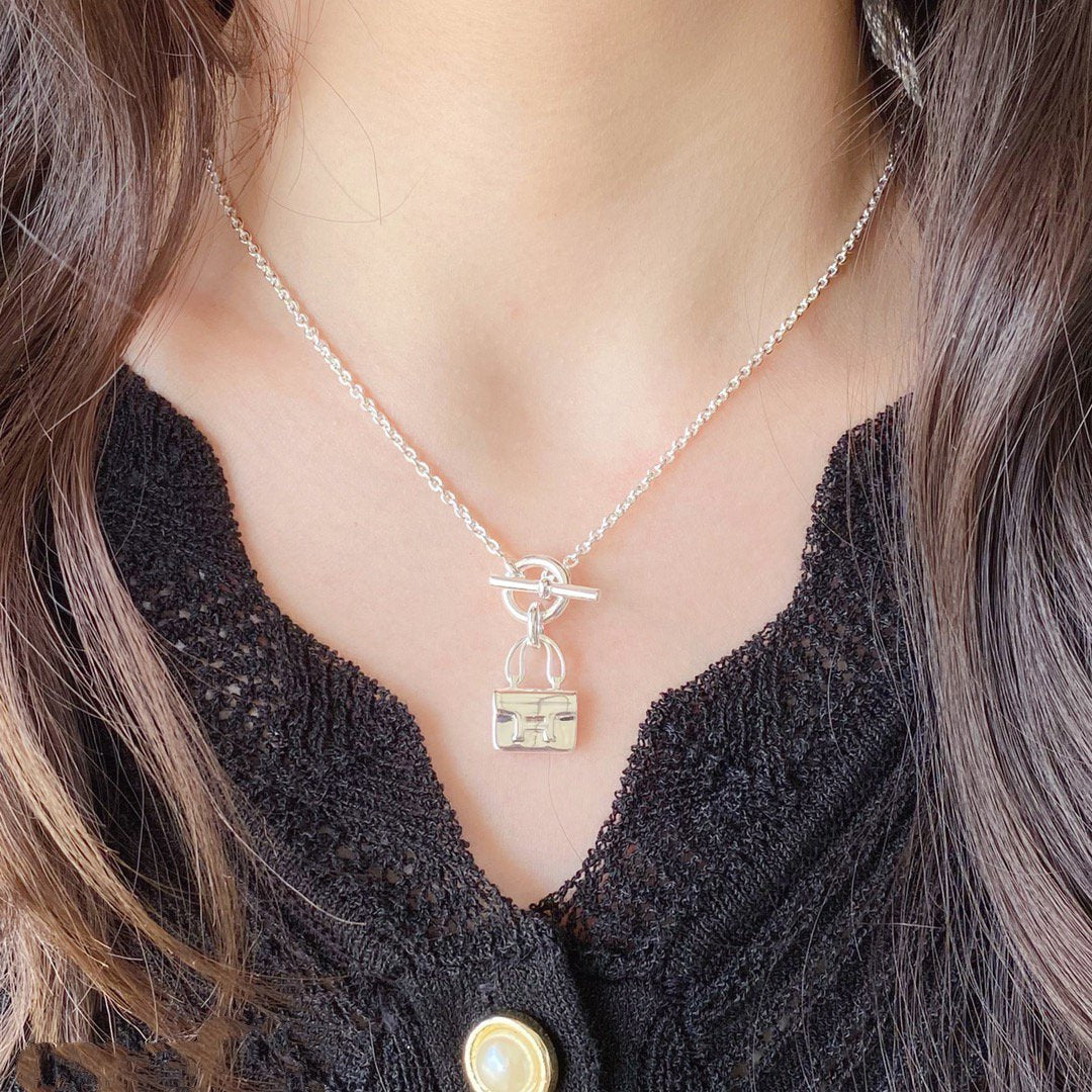 [⭐DORISW] CONSTANCE PEDANT SILVER NECKLACE