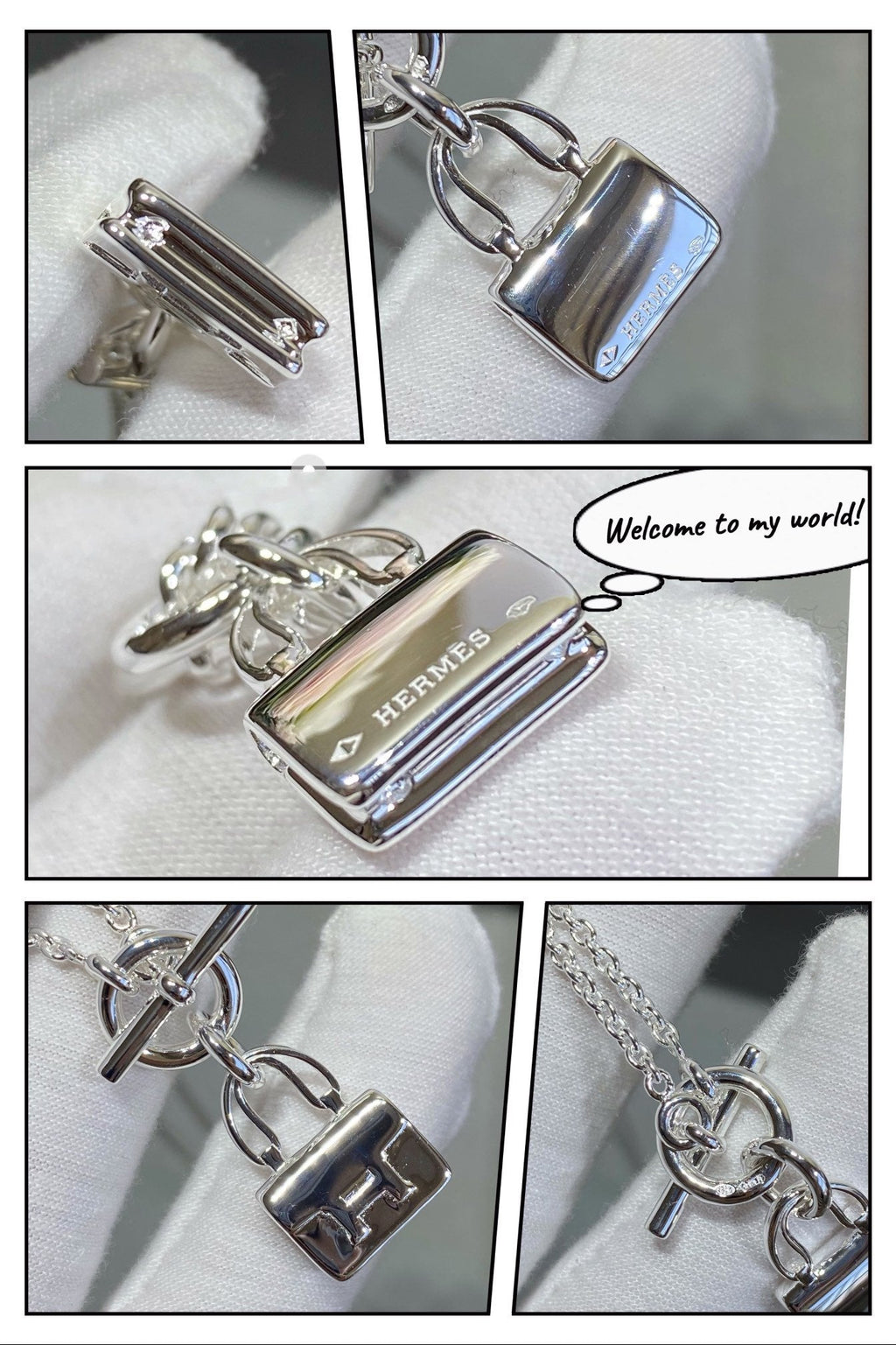 [⭐DORISW] CONSTANCE PEDANT SILVER NECKLACE