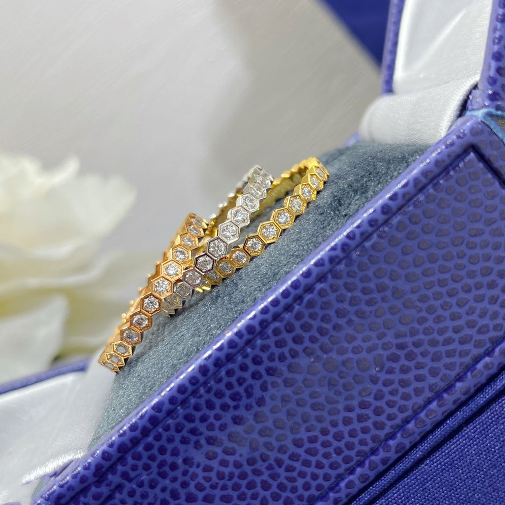 [⭐DORISW] BEE LOVE DIAMOND PAVED SMALL RING