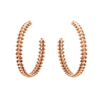 [⭐DORISW] CLASH LARGE HOOP EARRINGS