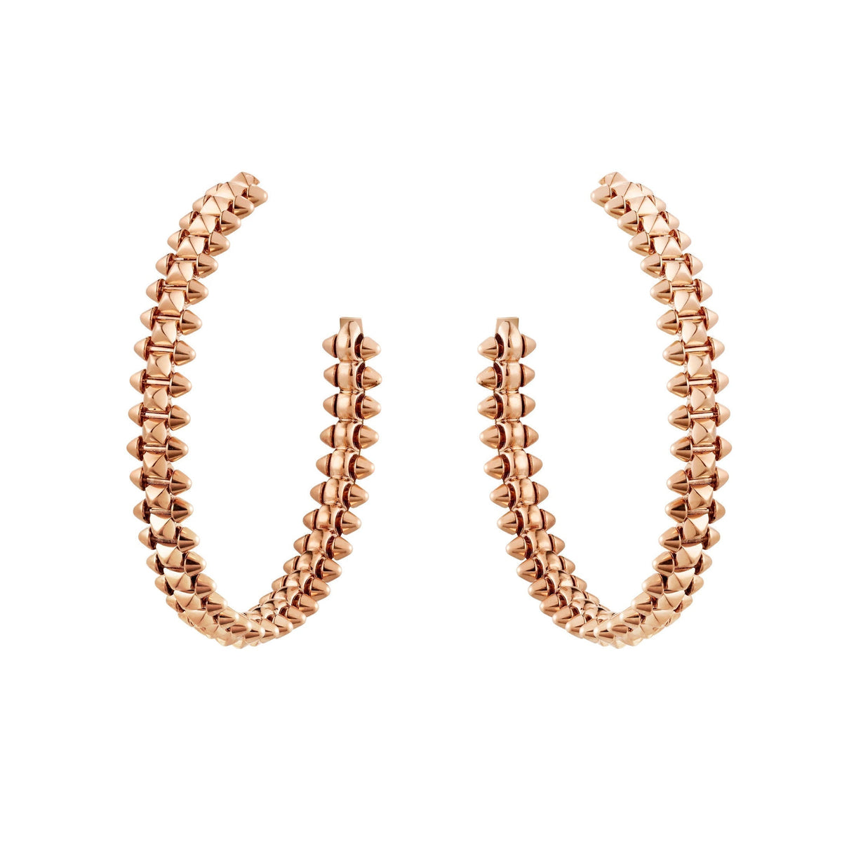 [⭐DORISW] CLASH LARGE HOOP EARRINGS