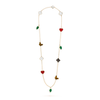 [[⭐DORISW] ] Lucky Alhambra lange Halskette-12 Designs