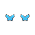 [⭐DORISW] SCHMETTERLING TÜRKEN OHRRINGE SILBER