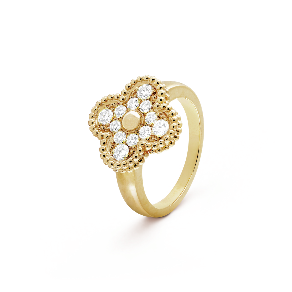 [⭐DORISW] CLOVER DIAMOND RING