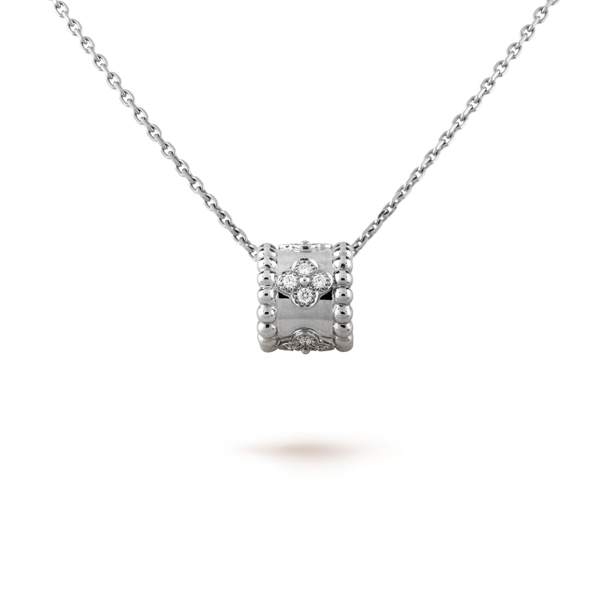 [⭐DORISW] PERLEE PEDANT SIVLER DIAMOND NECKLACE