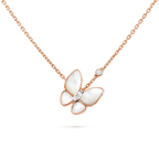 [⭐DORISW] SCHMETTERLINGS-MOP-DIAMANT-HALSKETTE