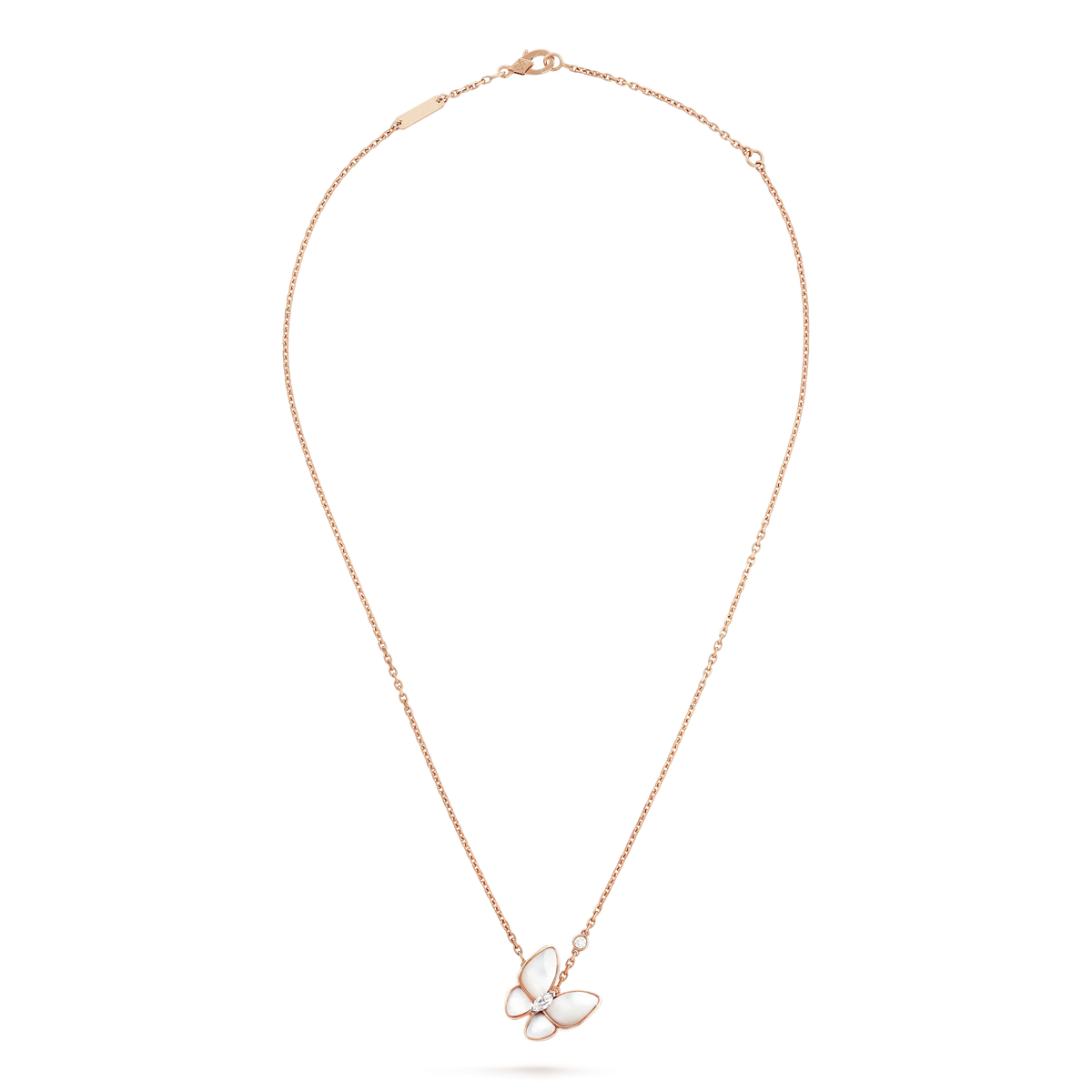 [⭐DORISW] SCHMETTERLINGS-MOP-DIAMANT-HALSKETTE
