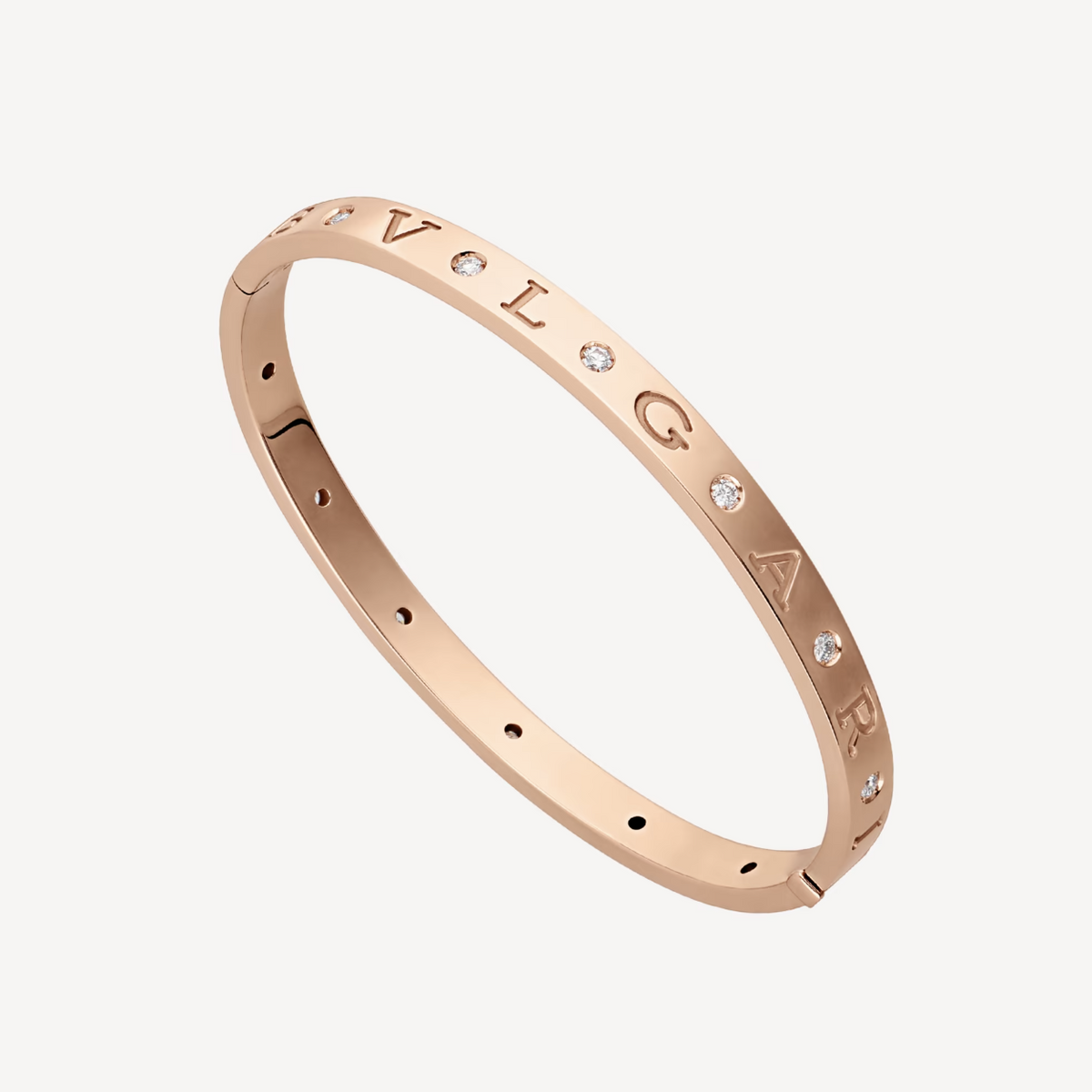 [⭐DORISW]ZERO 1 ROSÉGOLD 12 DIAMANTEN ARMBAND