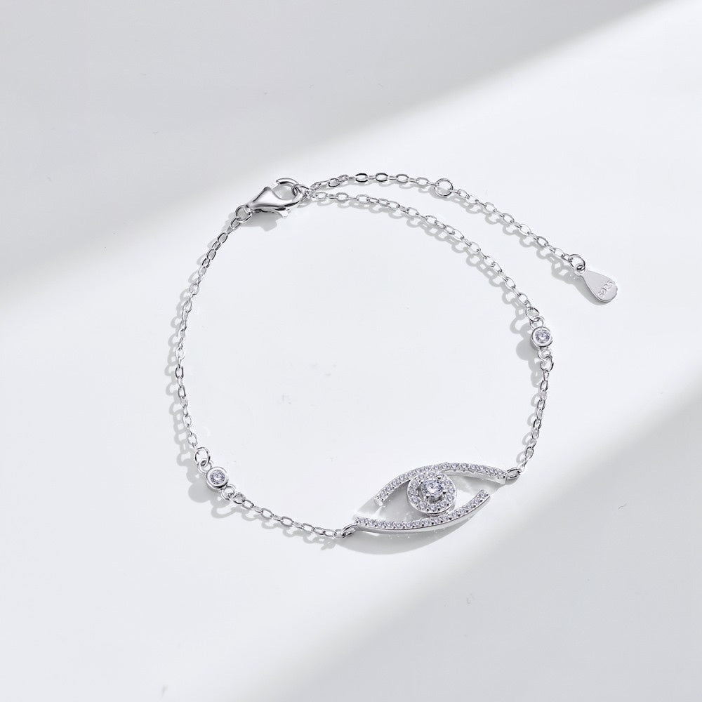 [⭐DORISW]Lucky Eye Armband mit Pavé-Diamanten