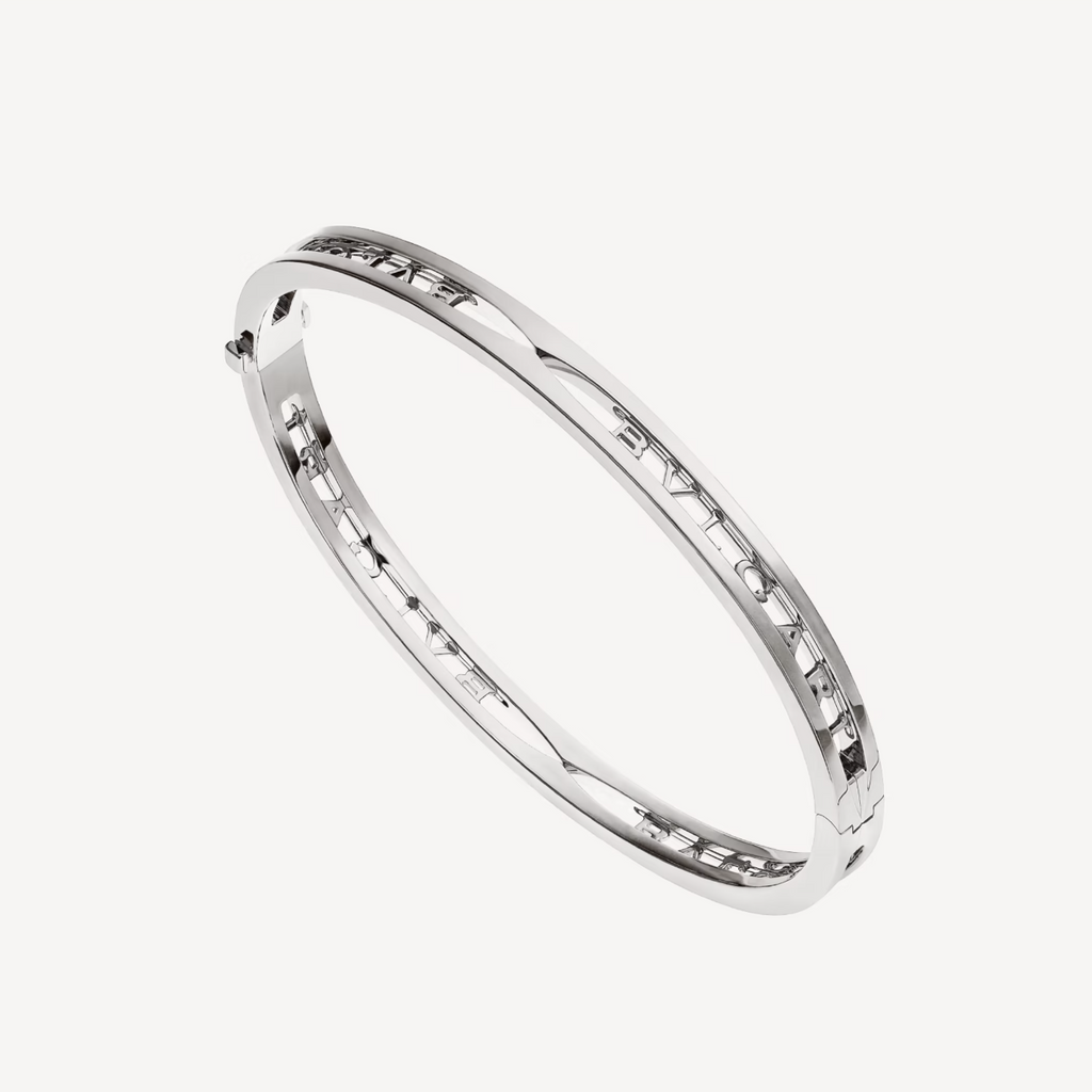 [⭐DORISW]ZERO 1 SPIRAL-LOGO-ARMBAND SILBER