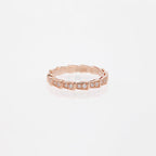 [⭐DORISW]SERPENTI RING ROSEGOLD DIAMANT-PAVÉ 3MM
