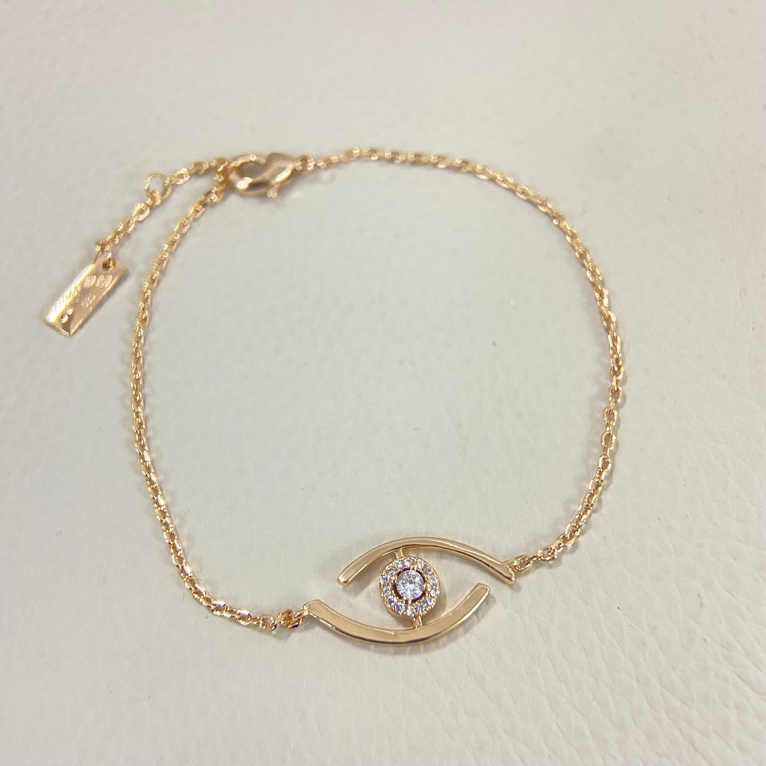 [⭐DORISW]Lucky Eye Armband mit Pavé-Diamanten