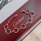 [⭐DORISW] ARMBAND LOVE&JUSTE MIT DIAMANTEN
