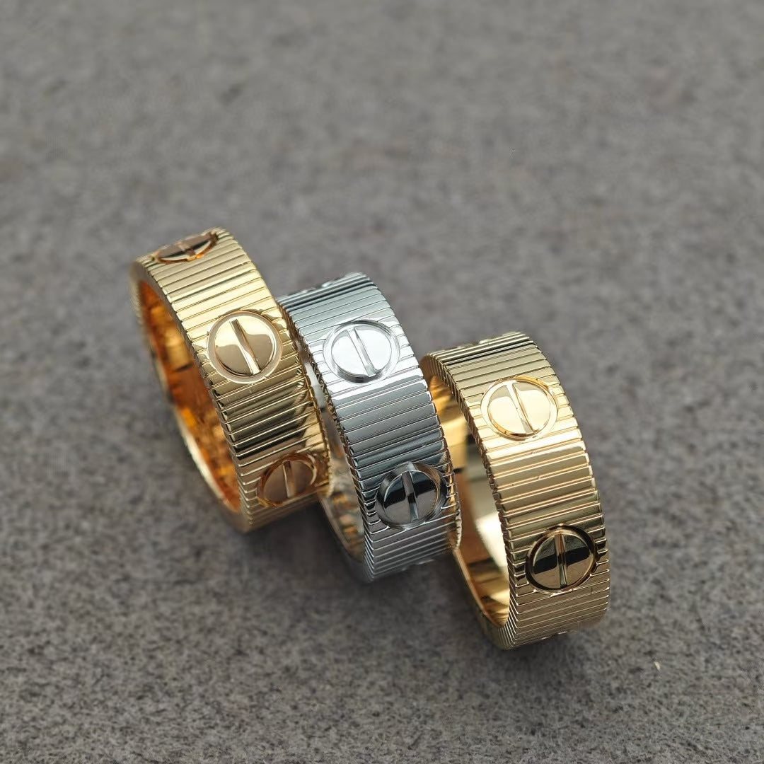 [⭐DORISW] NEUES MODELL LOVE 6,5 MM RING