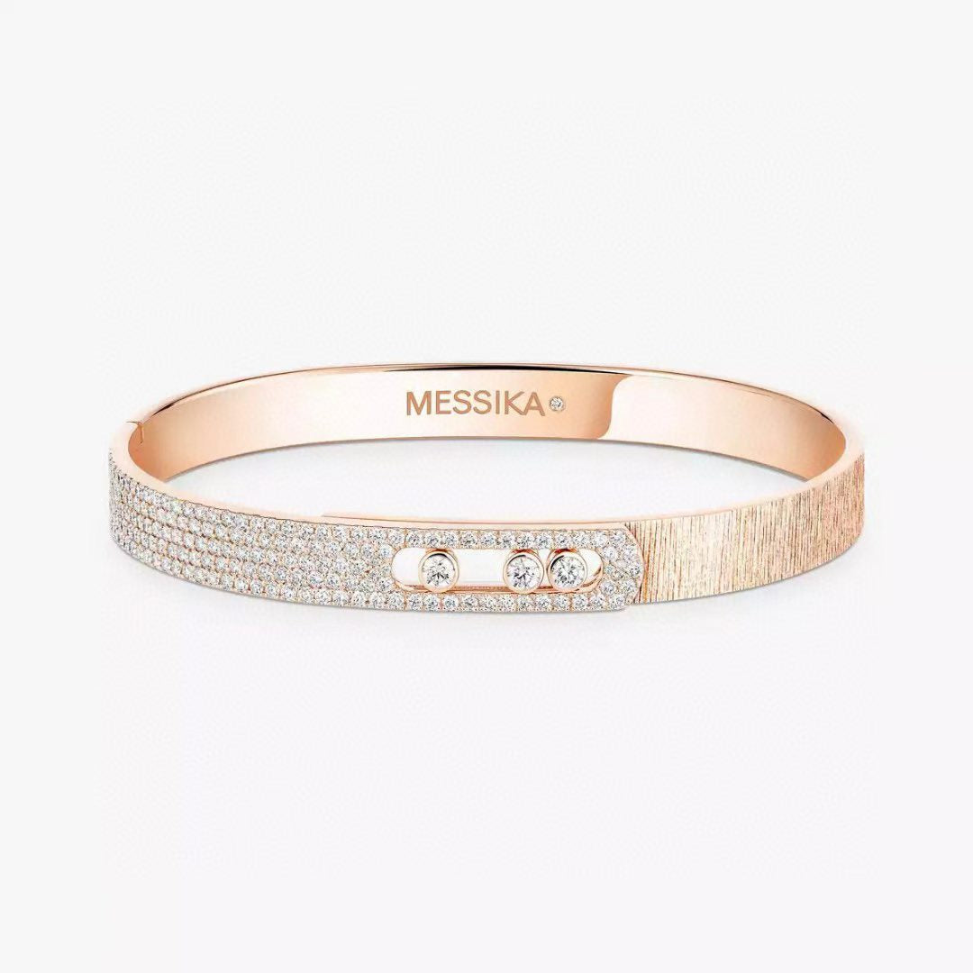 [[⭐DORISW] ] 2026 BRANDNEUES MATTES ARMBAND MIT DIAMANTEN IN DREI FARBEN