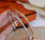 [[⭐DORISW] ] DIAMANTBESETZTES ARMBAND DREIFARBIG