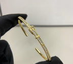 [[⭐DORISW] ] DIAMANTBESETZTES ARMBAND DREIFARBIG
