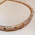 [⭐DORISW]HAUTE COUTURE GOLD-SCHLANGENHALSKETTE