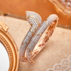 [⭐DORISW]HAUTE COUTURE GOLD SERPENTI BRACELET
