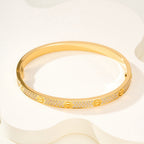 [⭐DORISW] LOVE BRACELET 4.8MM DIAMOND-PAVED