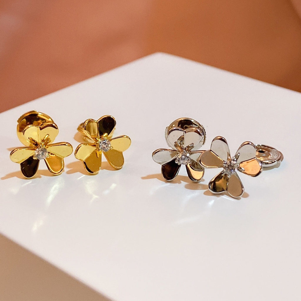 [⭐DORISW] FRIVOLLE MINI BLUMEN-OHRRINGE