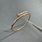 [[⭐DORISW] ] JUSTE UN CLOU ARMBAND 2,5 MM DIAMANTEN NEU