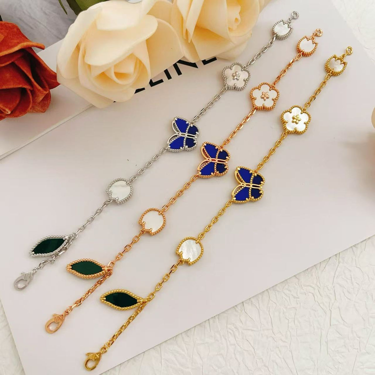 [[⭐DORISW] ] 2026 NEW SPRING LUCKY 5 MOTIF BRACELET