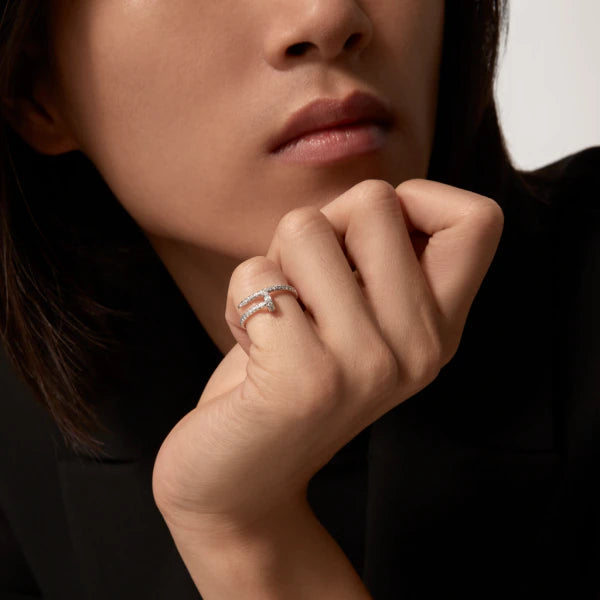[⭐DORISW] JUSTE RING 1,8 MM SILBER DIAMANTEN