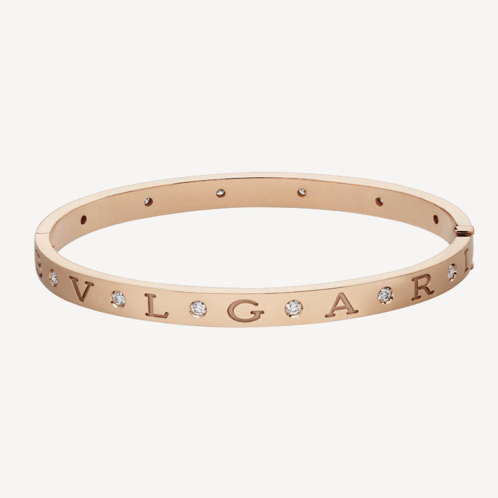 [⭐DORISW]ZERO 1 PINK GOLD 12 DIAMONDS BRACELET