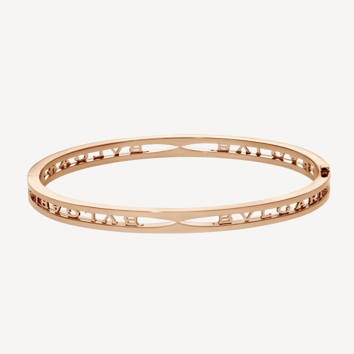 [⭐DORISW]ZERO 1 SPIRAL LOGO PINK GOLD BRACELET