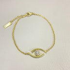 [⭐DORISW]Lucky Eye Armband mit Pavé-Diamanten