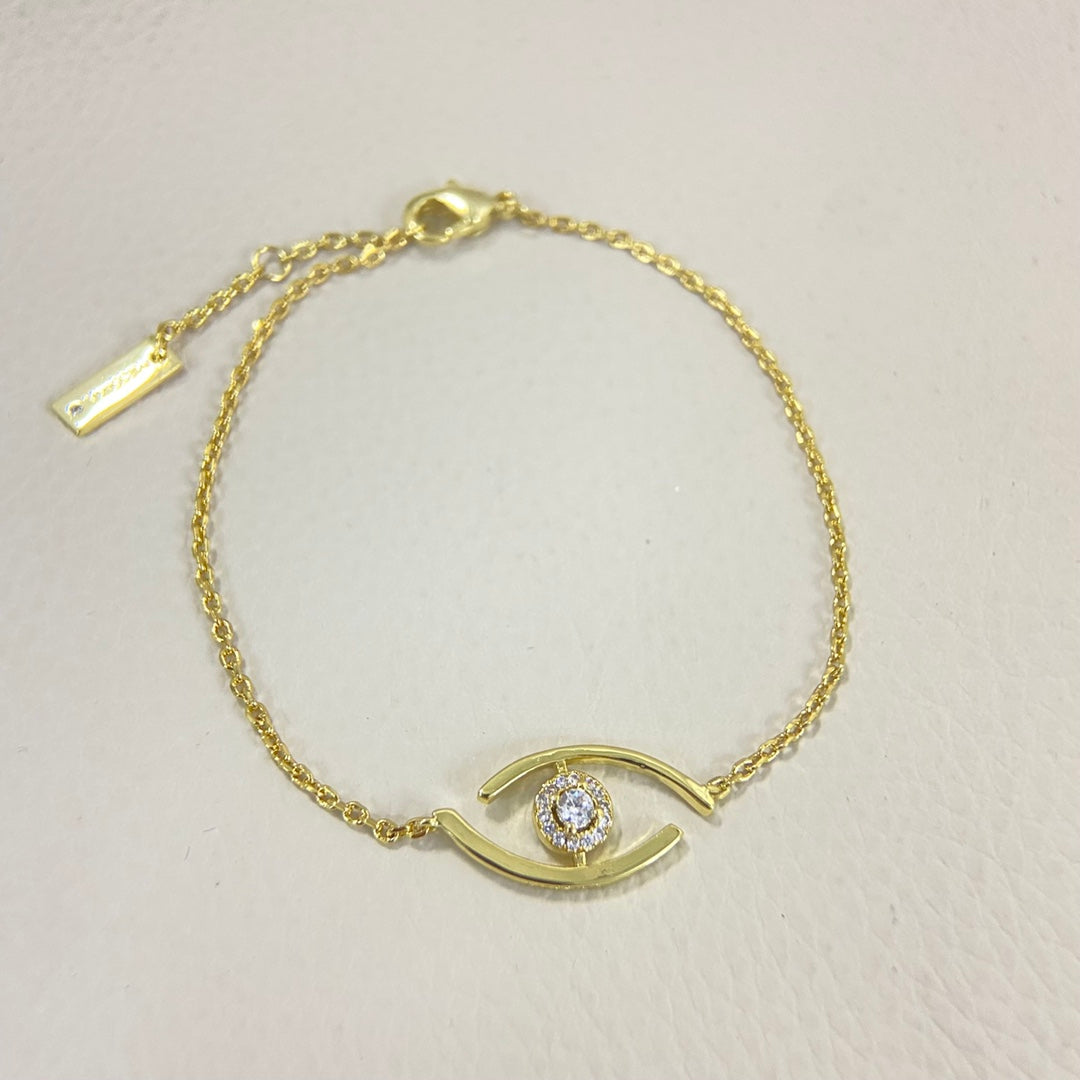[⭐DORISW]Lucky Eye Armband mit Pavé-Diamanten