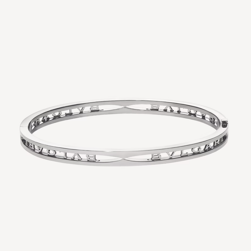 [⭐DORISW]ZERO 1 SPIRAL-LOGO-ARMBAND SILBER
