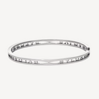 [⭐DORISW]ZERO 1 SPIRAL-LOGO-ARMBAND SILBER