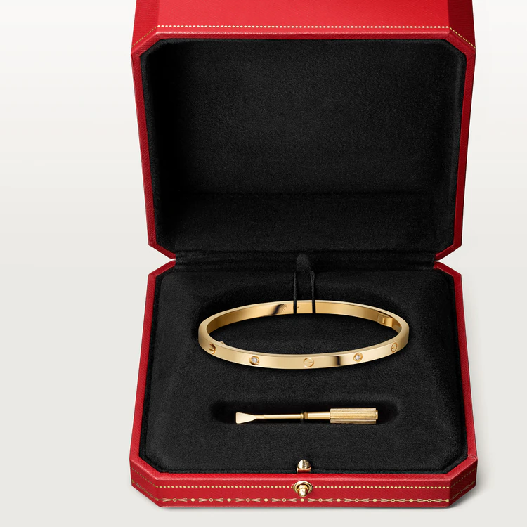 [⭐DORISW] LOVE BRACELET 3.65MM 6 DIAMONDS