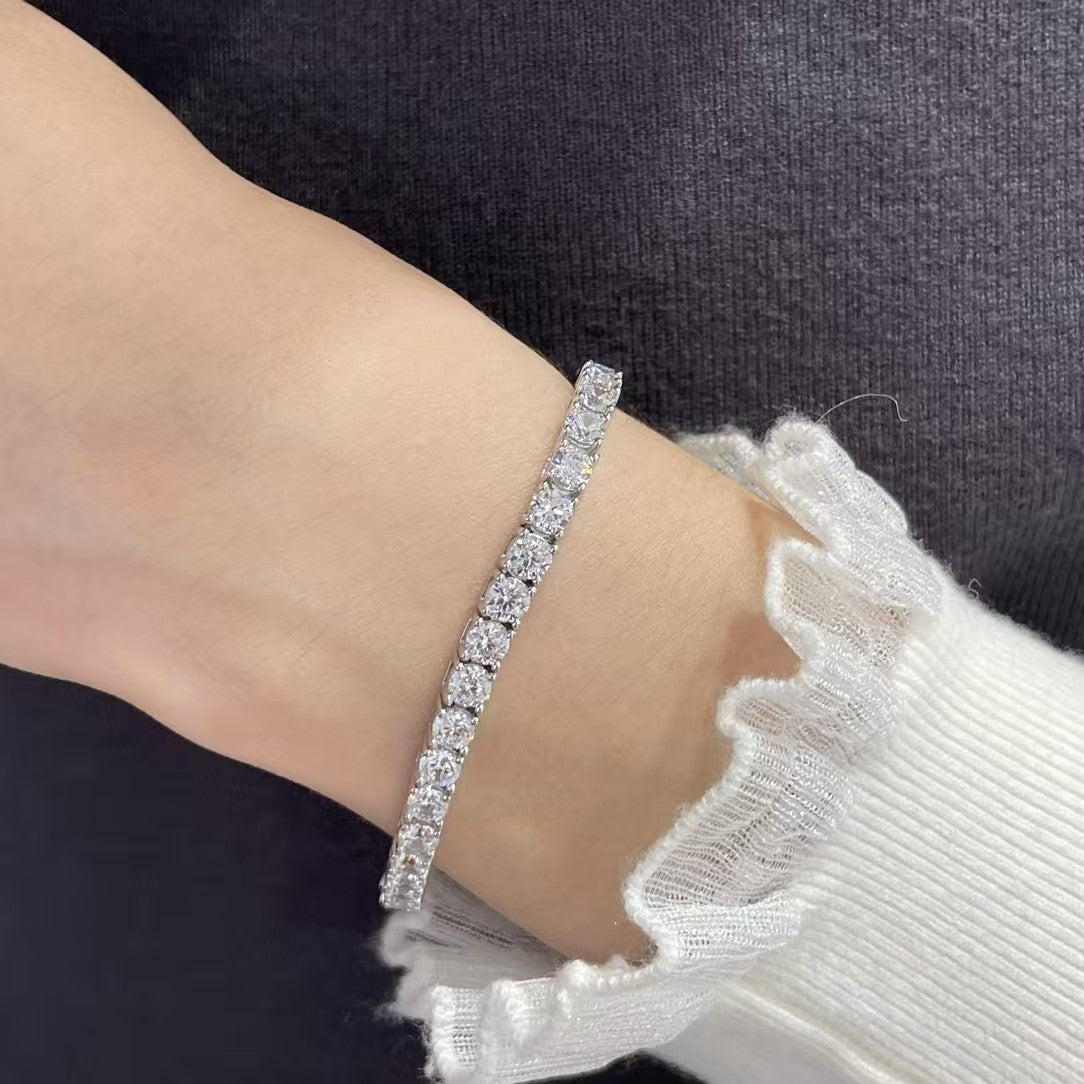 [[⭐DORISW] ]フルダイヤモンドセッティング・テニスブレスレット