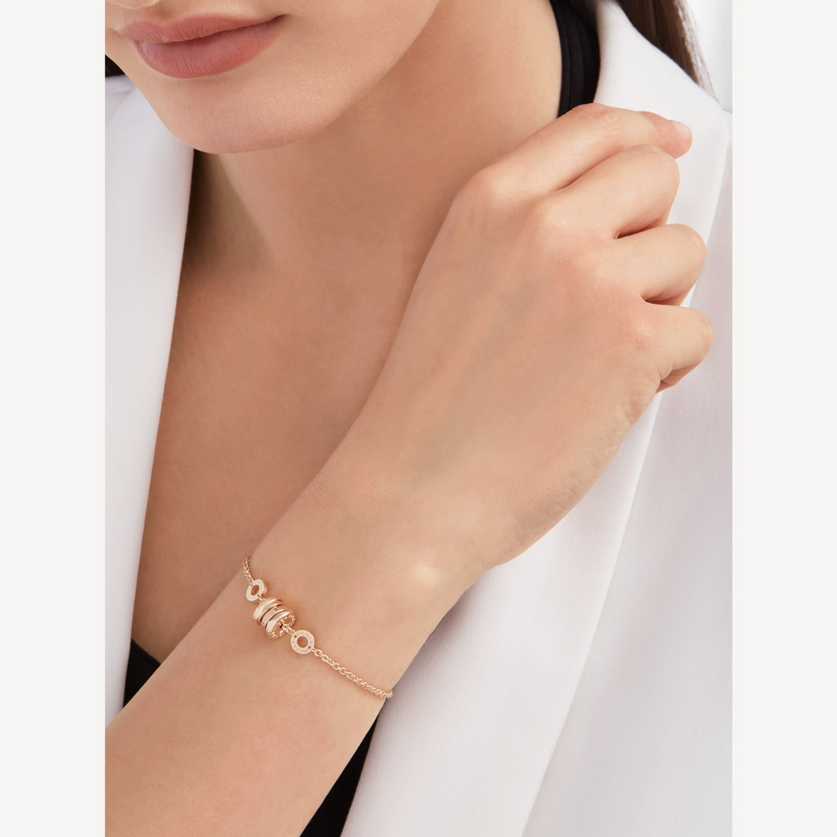 [⭐DORISW]ZERO 1 ARMBAND IN SOFT PINK GOLD