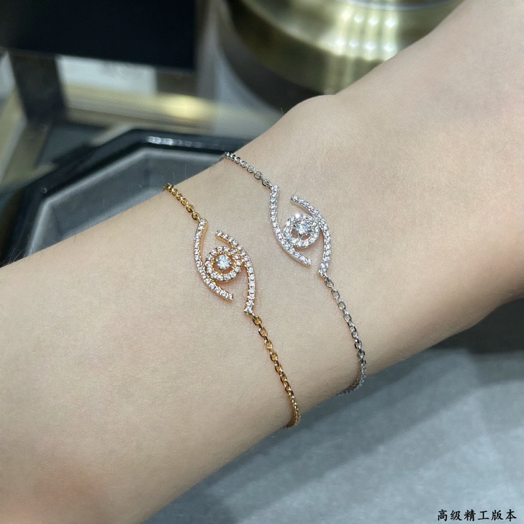 [⭐DORISW]Lucky Eye Armband mit Pavé-Diamanten