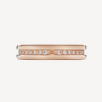 [⭐DORISW]ZERO 1 ONE-BAND PAVED DIAMONDS ON THE SPIRAL RING
