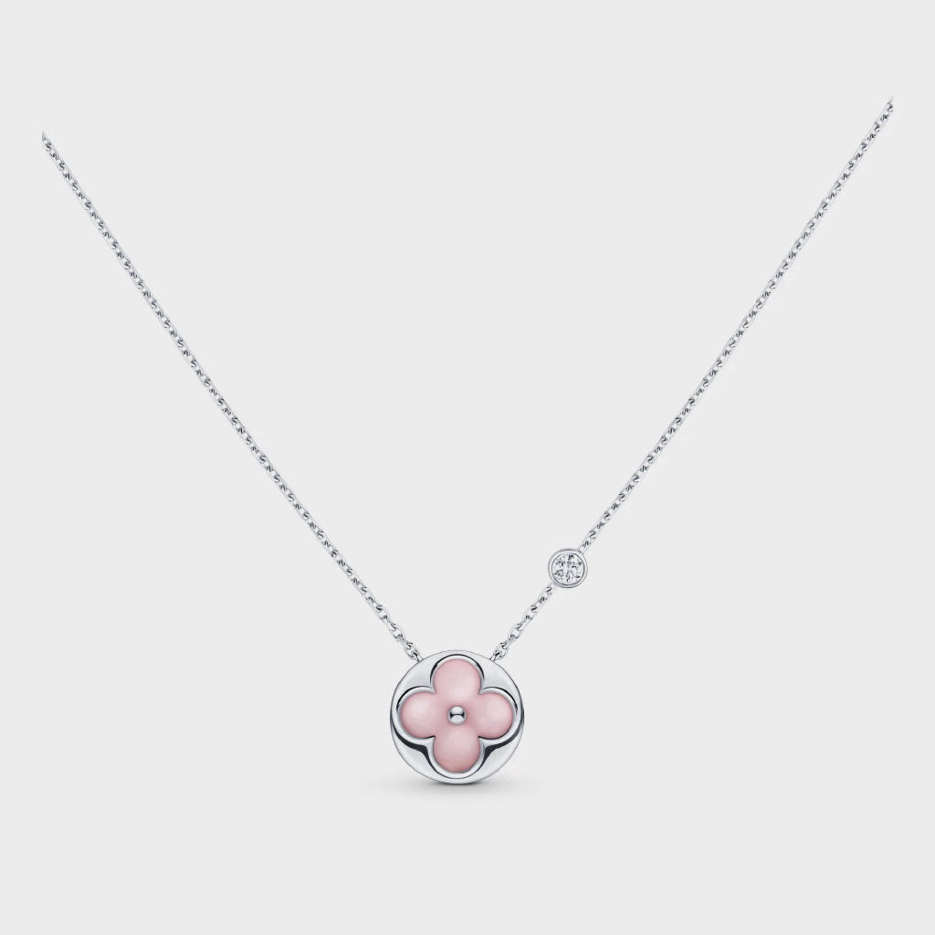 [⭐DORISW] サンモチーフ ピンクMOP シルバーブレスレット