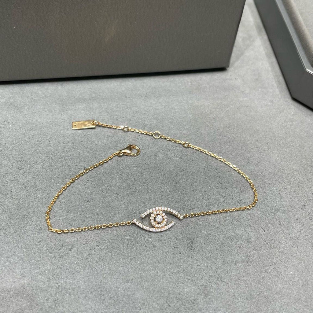 [⭐DORISW]Lucky Eye Armband mit Pavé-Diamanten