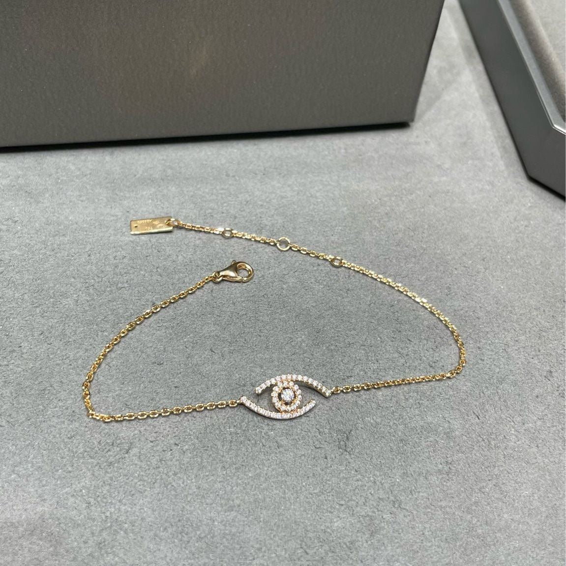 [⭐DORISW]Lucky Eye Armband mit Pavé-Diamanten