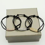 [⭐DORISW]Messika Care(s) Armband mit rosa Kordel und Diamant-Pavé