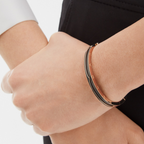 [⭐DORISW]ZERO 1 PINK GOLD WITH MATTE BLACK CERAMIC BRACELET