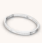 [⭐DORISW]ZERO 1 SPIRAL-LOGO-ARMBAND SILBER