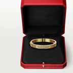 [⭐DORISW] LOVE ARMBAND 6,1 MM MIT DIAMANTBESATZ