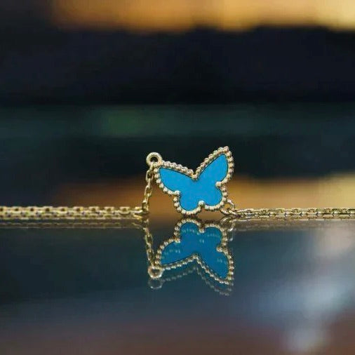 [⭐DORISW] SCHMETTERLING TÜRKISE SCHMETTERLING ARMBAND